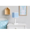 Vichy square table lamp with lampshade Ref.3013