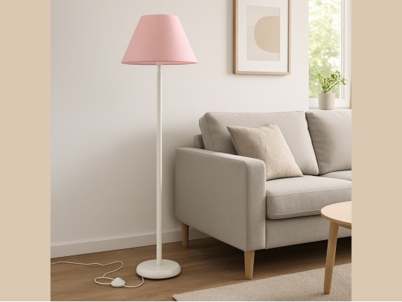 Lámpara de pie redonda 135 cm. Ref.3602