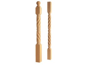 Baluster and Pillarote beech Salomónico Aros Ref. ST202