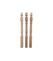 Smooth wooden pillar 1100x90x90 mm. Ref.ST200A9