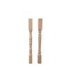 Beech wood baluster 900x70x70 mm. Ref.ST2001A