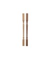Smooth wooden baluster 900x55x55 mm. Ref.ST200A