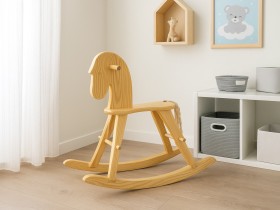 Wooden horse with tail Ref.8000
