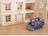 Rustic wooden dollhouse Ref.AR12431