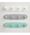 Wall coat rack 4 knobs with shape Ref.3022