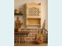 Cupboard with lattice door and interior shelf Ref.2258