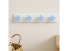 Coat rack wall 2, 3 and 4 hangers Stars Gray Ref.3020