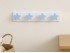 Perchero pared 2, 3 y 4 colgadores Estrellas Ref.3020
