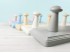 Coat rack wall 2 colored hangers Ref.3023