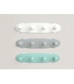 Wall coat rack 4 knobs with shape Ref.3022