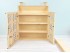 Rustic wooden dollhouse Ref.AR12431
