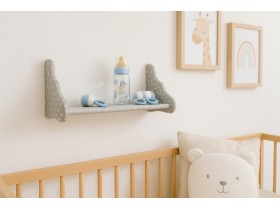 Gray Shelf with Polka Dots Ref.3014-G