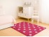 Alfombra Fucsia Estrellas Rosas Ref.LCFSW