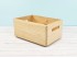 Pine wood basket box 30x20x14.5 cm. with handles Ref.DRSN130
