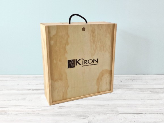 Box 1 Bottle + 2 glasses Sliding Lid Ref.TC8J3