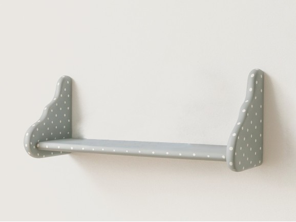 Gray Shelf with Polka Dots Ref.3014-G