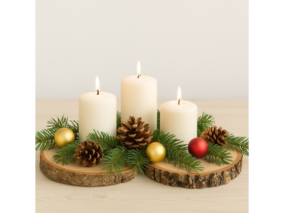 100% natural wood slice Ref.MO1223