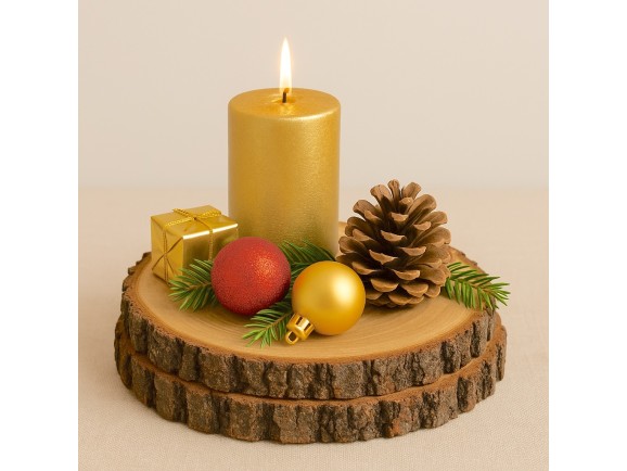 100% natural wood slice Ref.MO1223