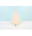Árbol de Navidad de madera 24 cm. Ref.DRZN220