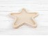 Wooden Star-Shaped Plate Ref.DRKC519