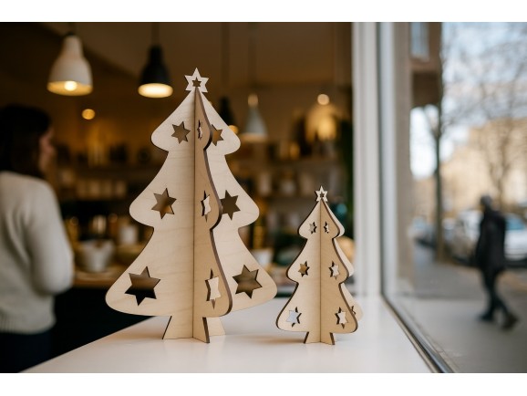 Tabletop Christmas tree 2 sizes Ref. DRZN231