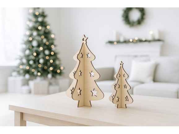 Árbol de Navidad sobremesa 2 tamaños Ref.DRZN231