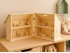 Wooden dollhouse with furniture Ref.AR15702