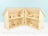 Casa de muñecas de madera c/mueblecitos Ref.AR15702
