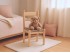 Silla infantil Natural Sara con asiento de enea Ref.AR131929