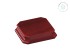 Square-Octagonal Mahogany Wooden Base 14x14x3 cm. Ref. MS10786M