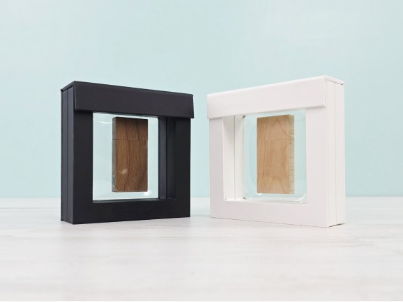 Floating frame box + classic USB drive pack Ref.PackLD48CL