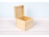 Caja de madera pino Cúbica 16x16x16 cm. Ref.DRPZ430