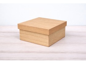 Caja de madera 20x20x10 cm. c/tapa Ref.PC20OK