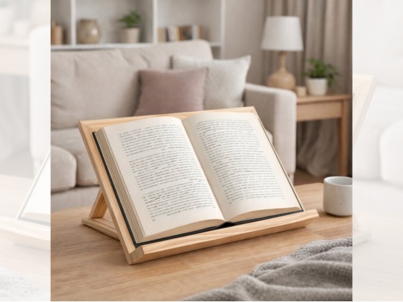 Atril de madera 33x26,5x6,5 cm. Ref.AT73000