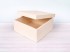 Square wooden box 20x20x10 cm. with lid Ref.P00C20