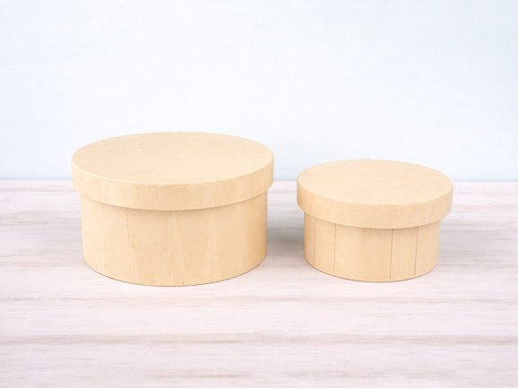 Round Box Candy Box 2 sizes Ref.G38