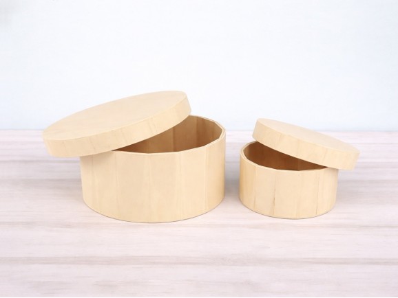 Round Box Candy Box 2 sizes Ref.G38