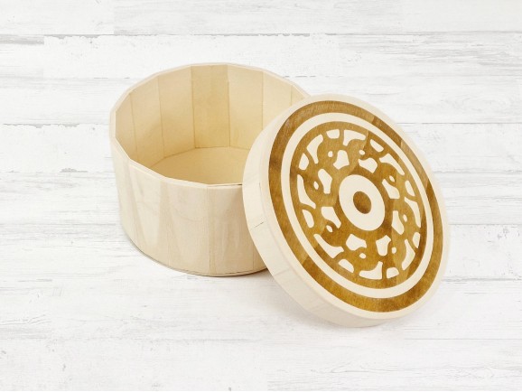 Round Box Candy Box 2 sizes Ref.G38