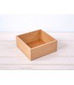 Caja de madera 20x20x10 cm. sin tapa Ref.PC20ST