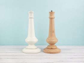 Pie de lámpara sobremesa 31 cm. Ref.MO701