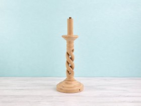 Solomonic foot for table lamp 40 cm. Ref.MO719