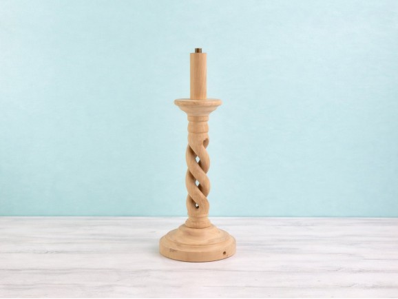 Solomonic foot for table lamp 40 cm. Ref.MO719