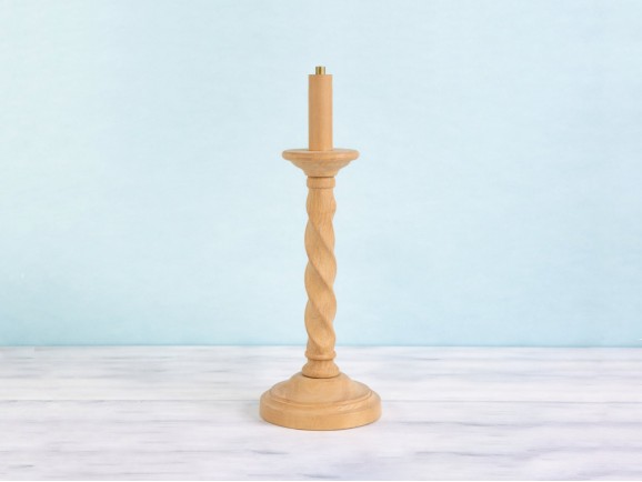 Solomonic foot for table lamp 40.5 cm. Ref.MO718