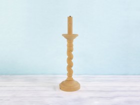 Pie salomónico de lámpara sobremesa 41 cm. Ref.MO717