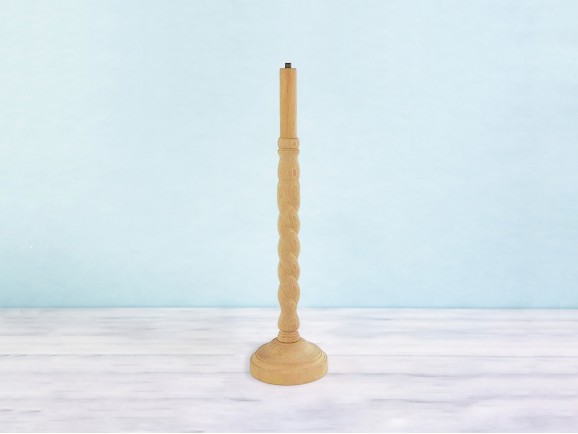 Solomonic foot for table lamp 46 cm. Ref.MO720