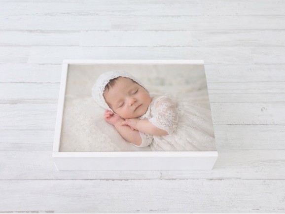 Photo box with colour printed lid Ref.1454CDIM