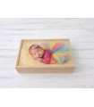 Photo box with colour printed lid Ref.1454CDIM