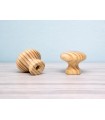 Pine knob handle with nut 2 measures Ref.7