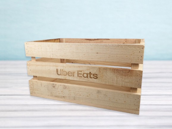 Natural Fruit Box 50x30x25 cm. 3 slats Ref.D2015