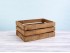 Aged Fruit Box 50x30x25 cm. 3 slats Ref.D2016